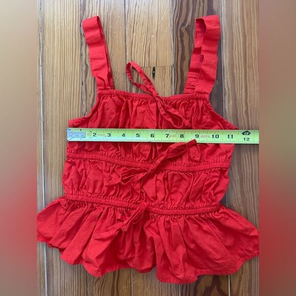 Sim and Sam Red Top - Picture 5 of 5